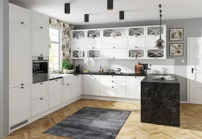 Studio Kuchni Black Red White "MC-kuchnie"